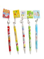 pen pencil multicolour pack of 5 with book